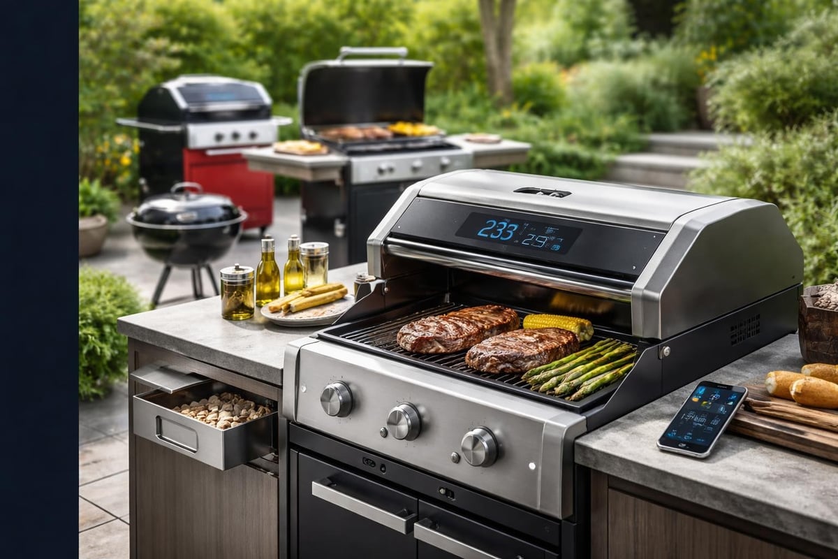 Outdoor cooking evolution timeline
