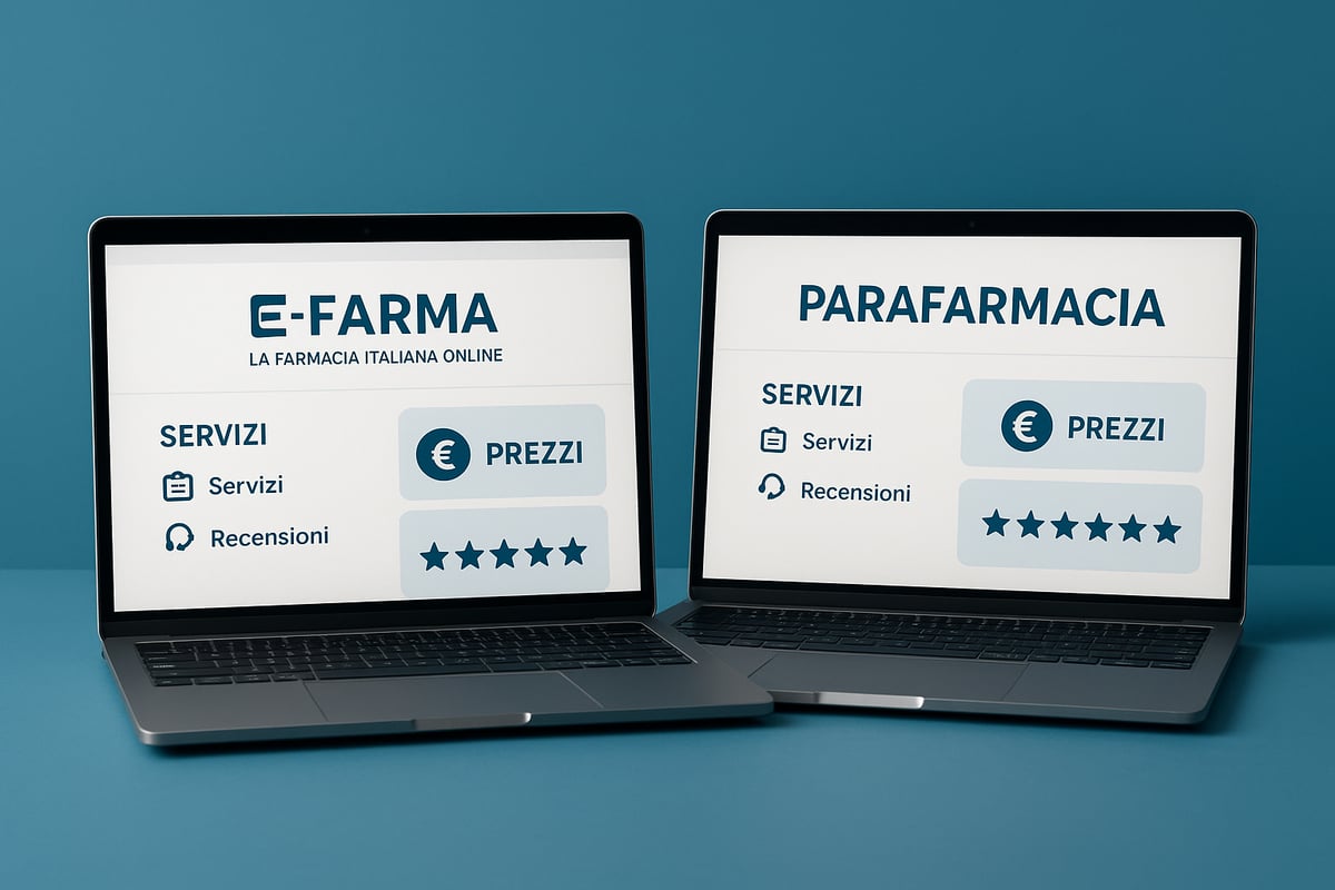Confronto tra E Farma e Altre Parafarmacie Online nel 2026