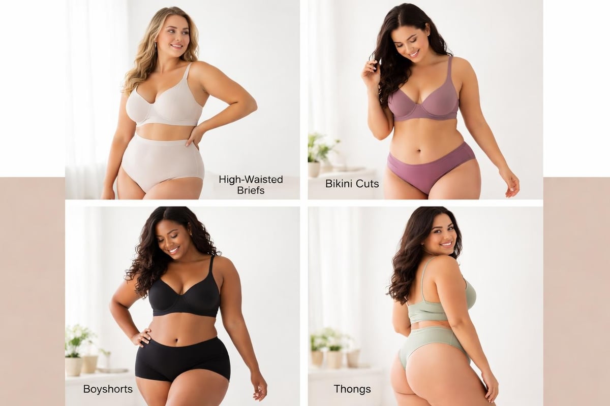 Underwear style comparison