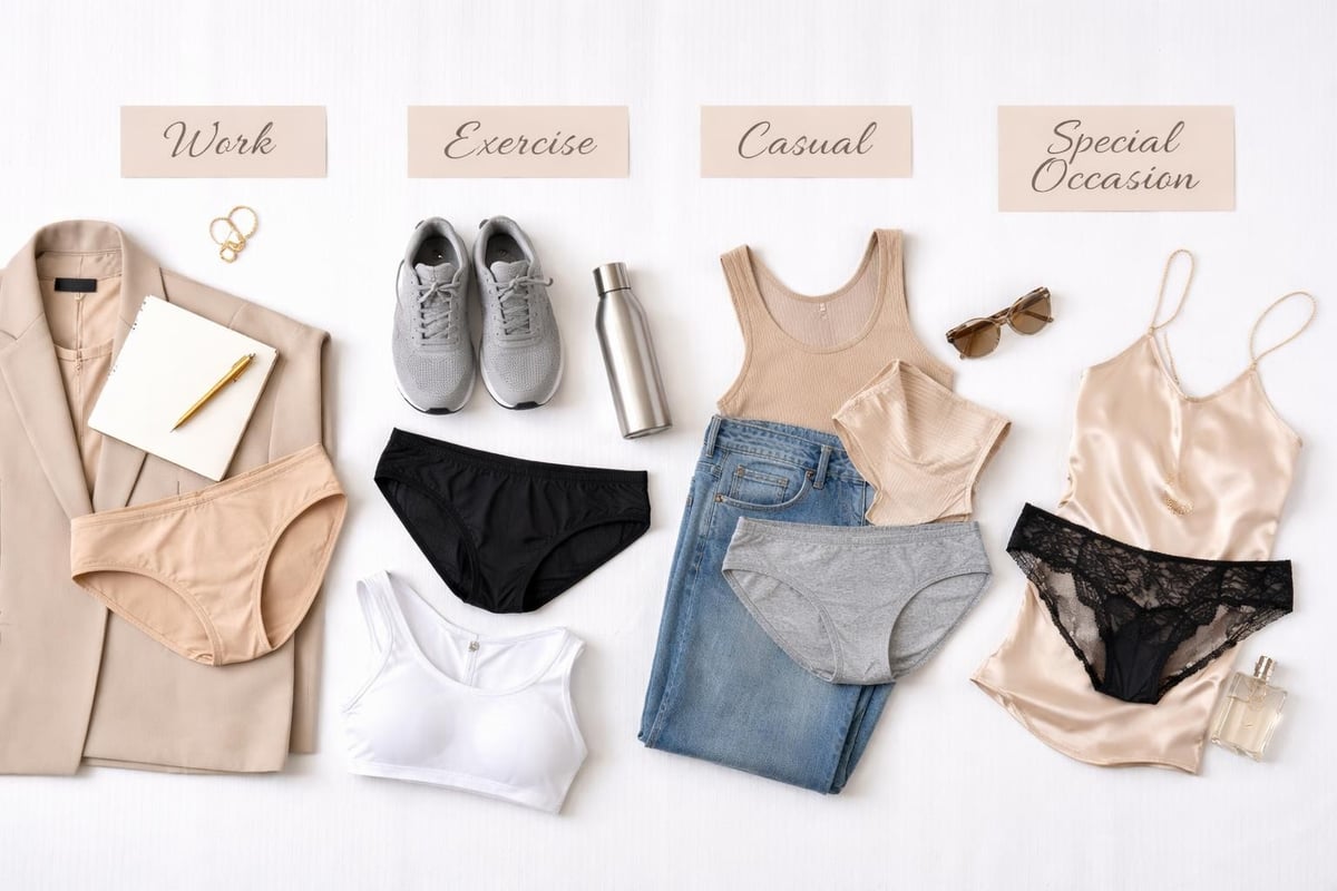 Underwear wardrobe essentials