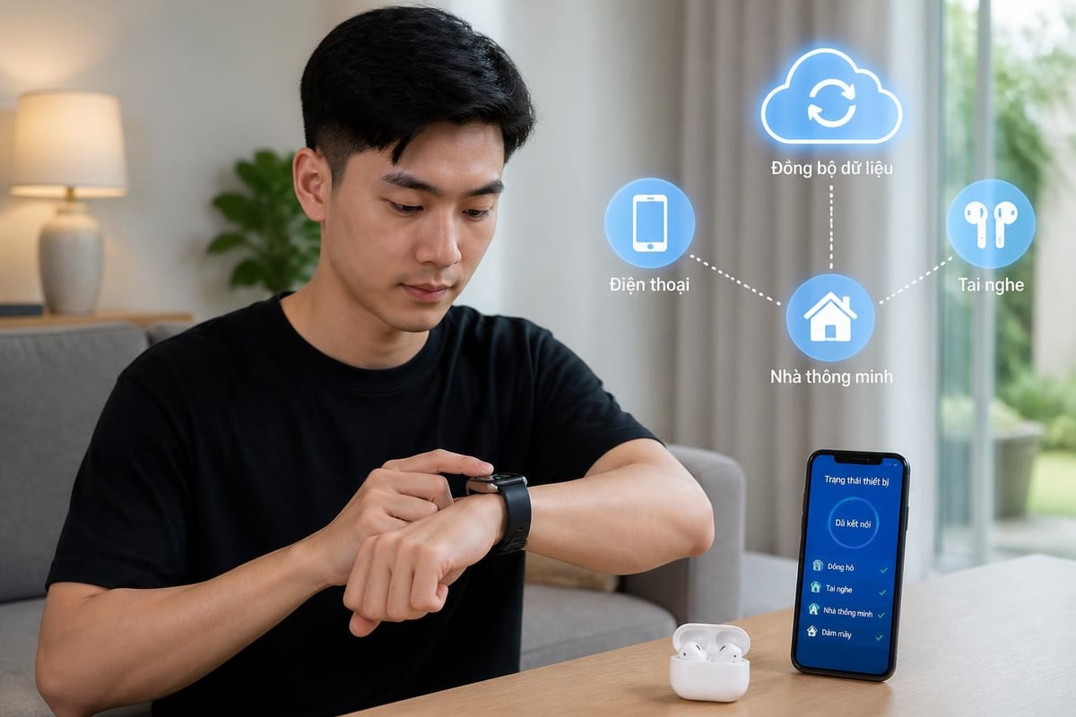 Chức năng kết nối smartwatch