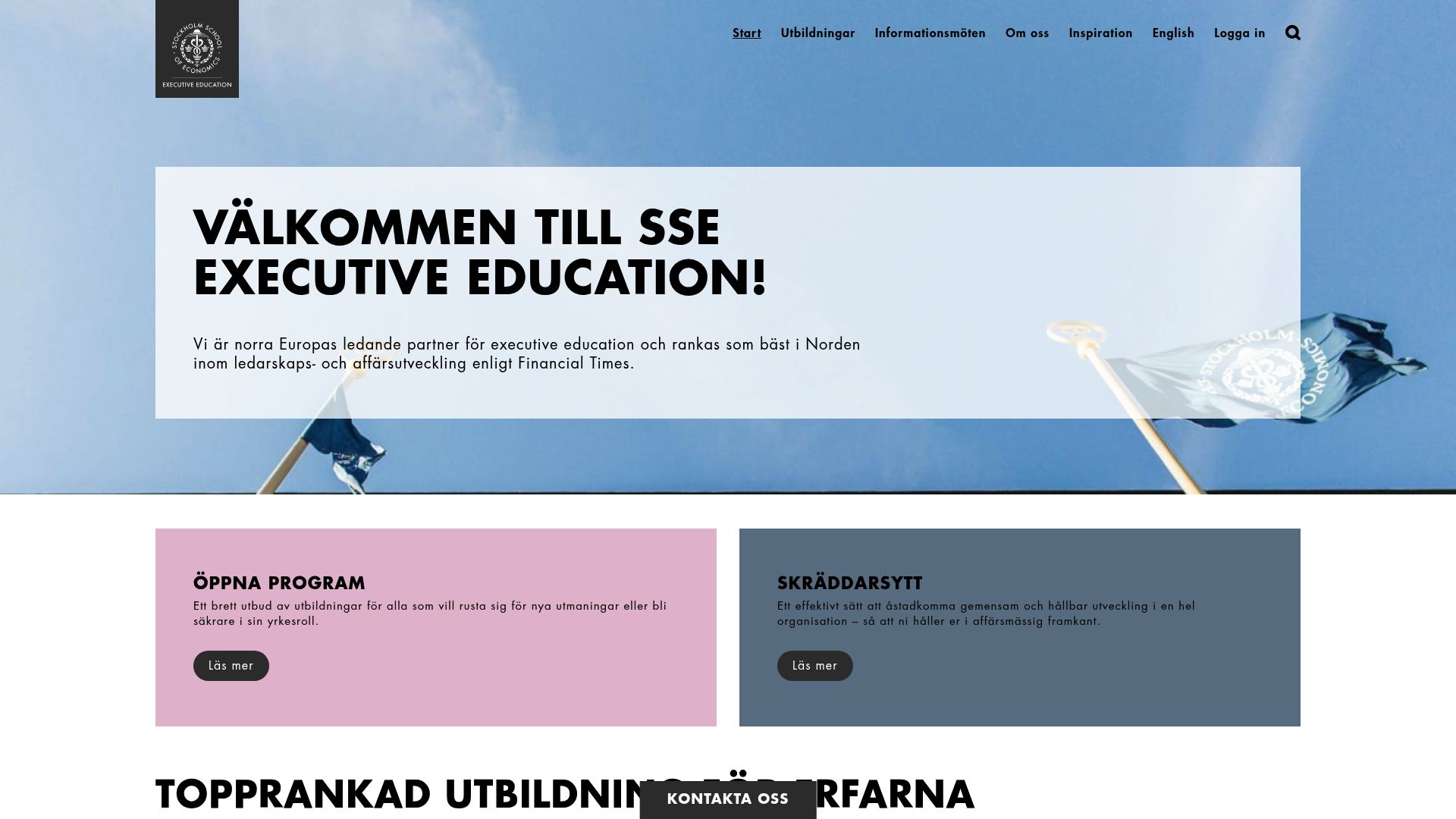 Top 10 Best Utbildningar i Stockholm 2025 - Handelshögskolan i Stockholm Executive Education – Leadership Programs