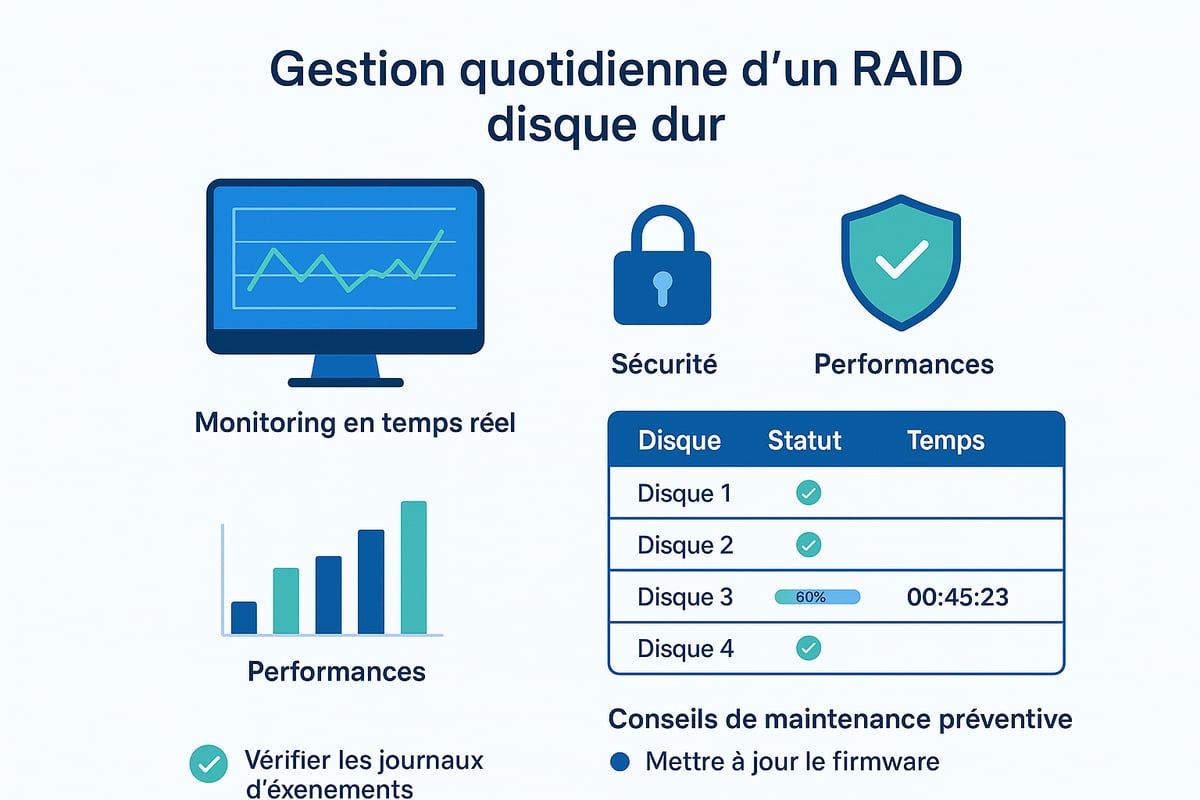 Gérer, Optimiser et Sécuriser un Système RAID au Quotidien