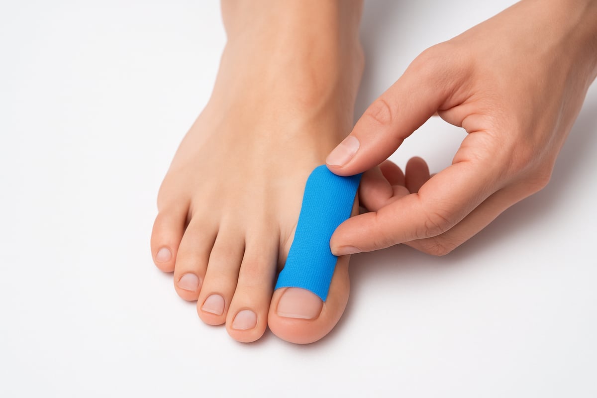 When and Why to Use Kinesiology Tape for Toes