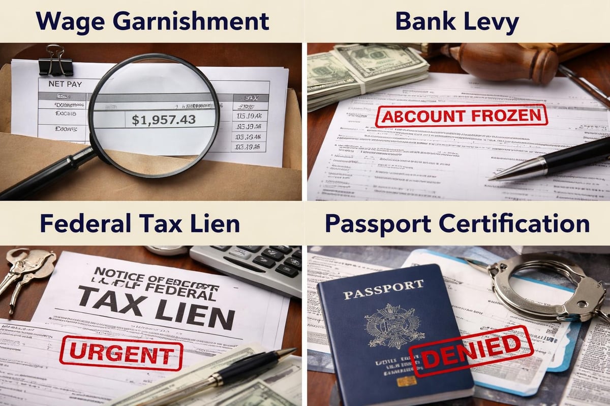IRS enforcement mechanisms