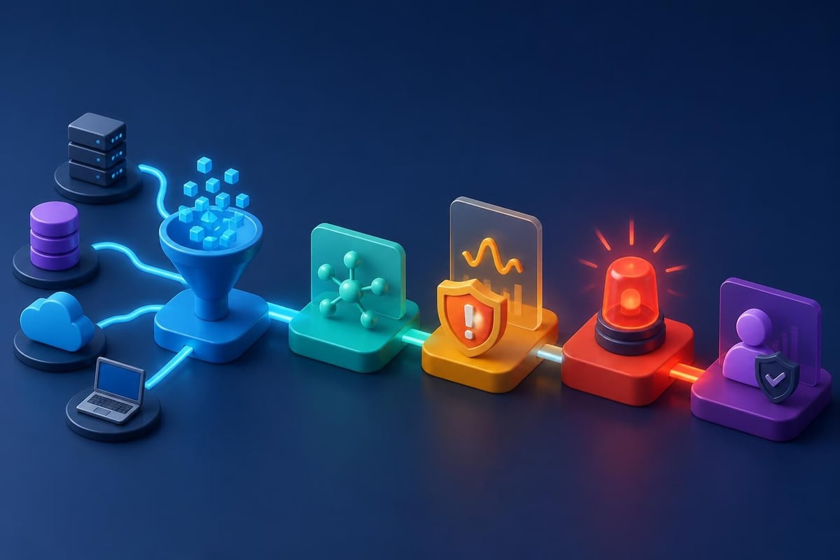 Cyber security monitoring workflow