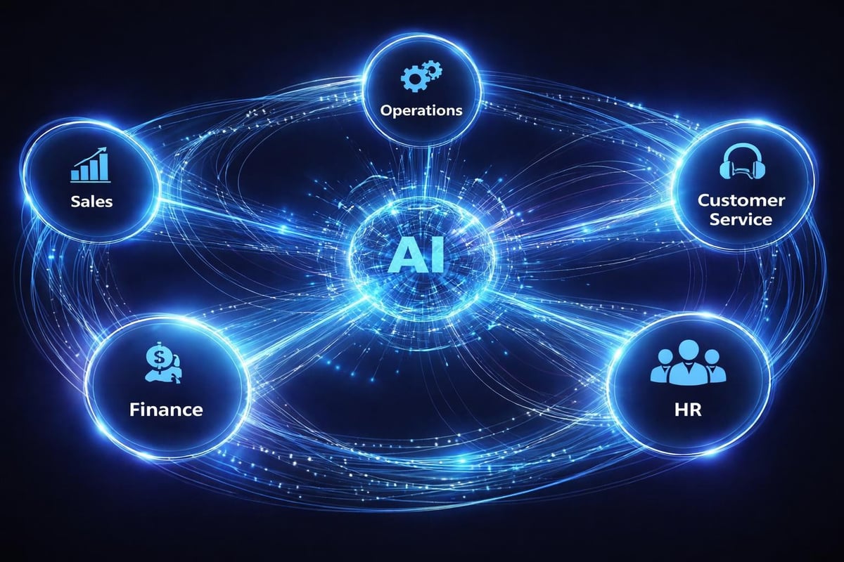AI deployment across business functions