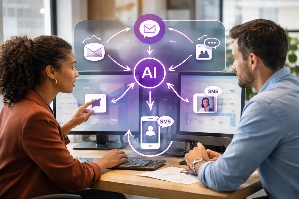 AI lead nurturing sequence