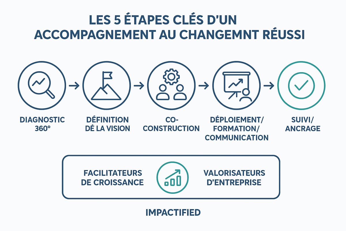 Les étapes clés d’un accompagnement au changement réussi