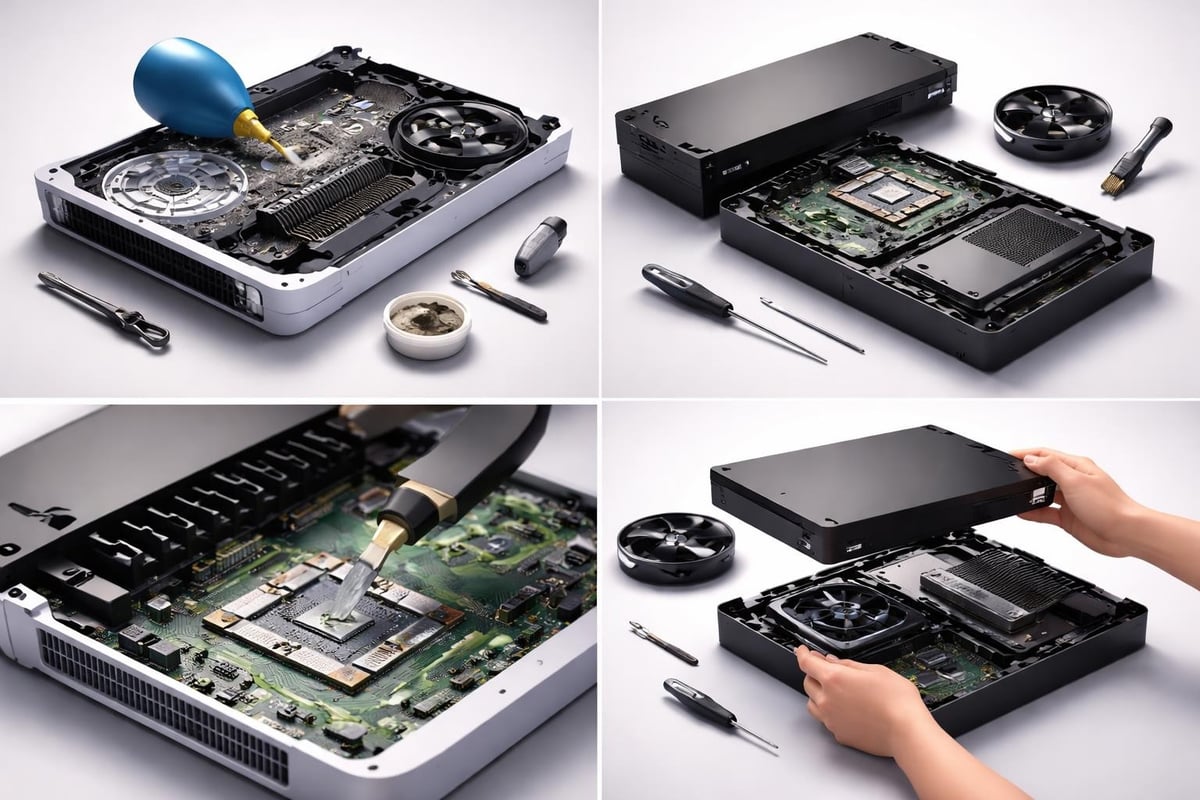 Professional console maintenance