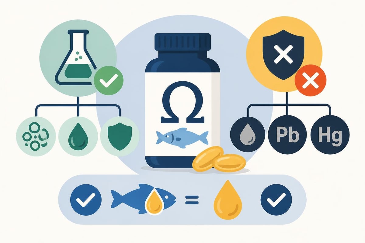 Omega capsule quality metrics