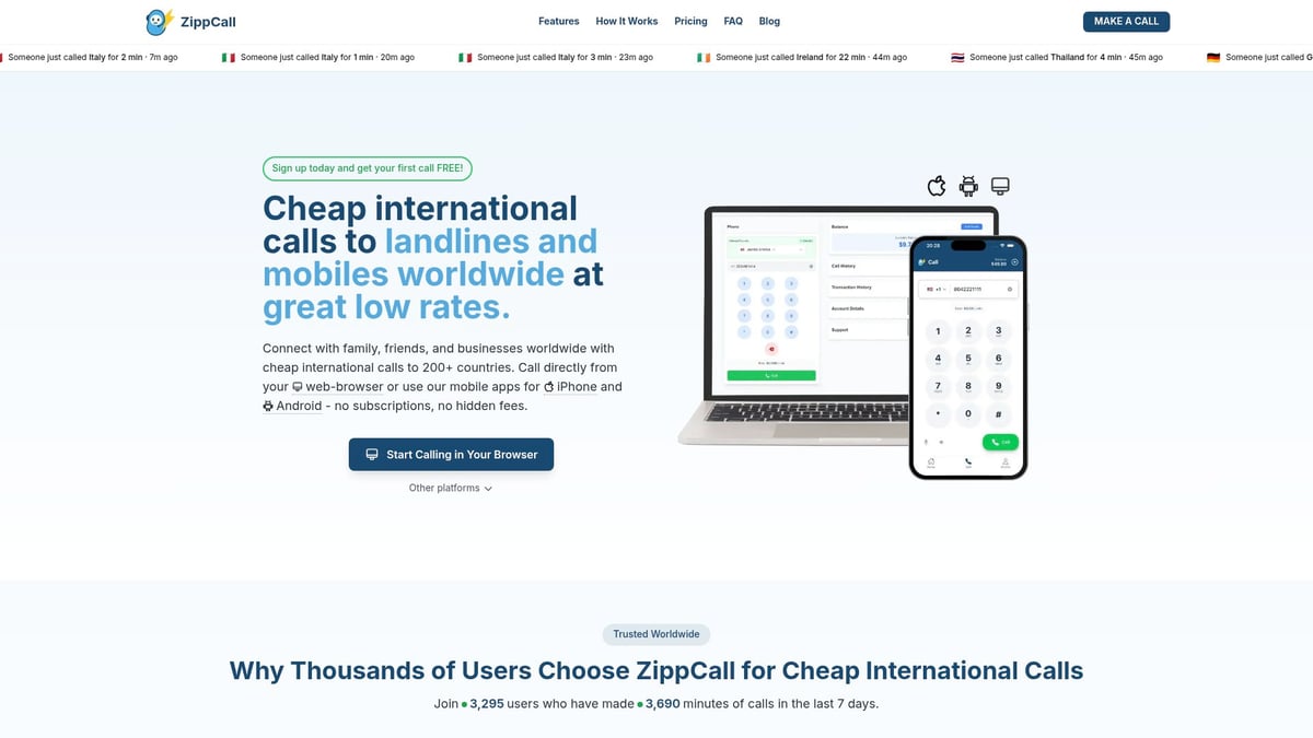 Top 7 Best International Phone Plans for Travelers 2025 - ZippCall