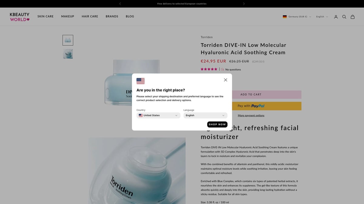 7 Must-Have K Beauty Set Picks for Glowing Skin in 2026 - Torriden Dive-In Soothing Cream