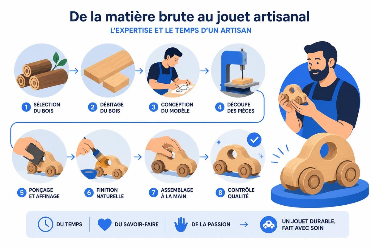 Processus de création artisanale