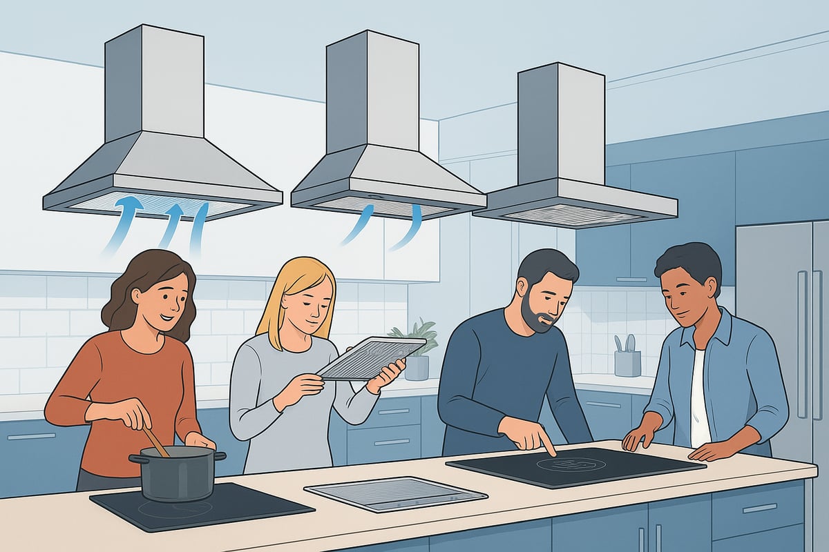 Funktionsweise und Technologien moderner Dunstabzugshauben