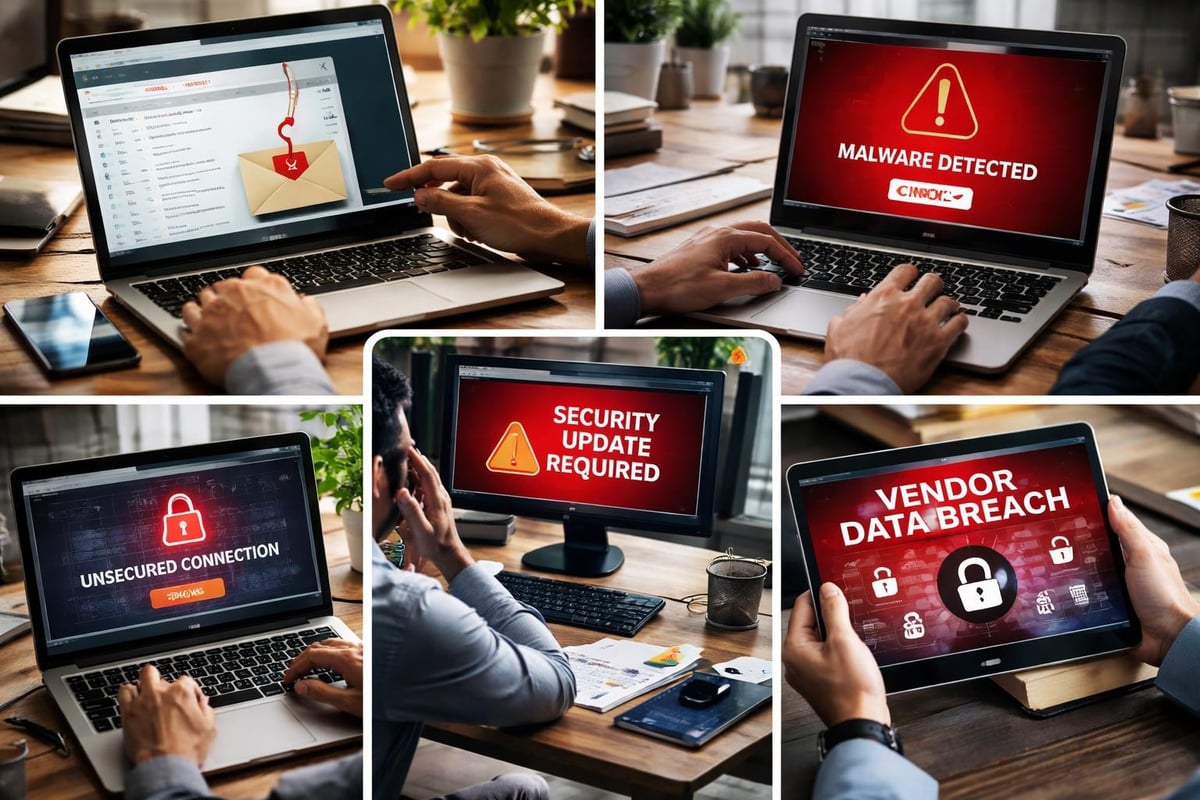 Cyber attack entry points