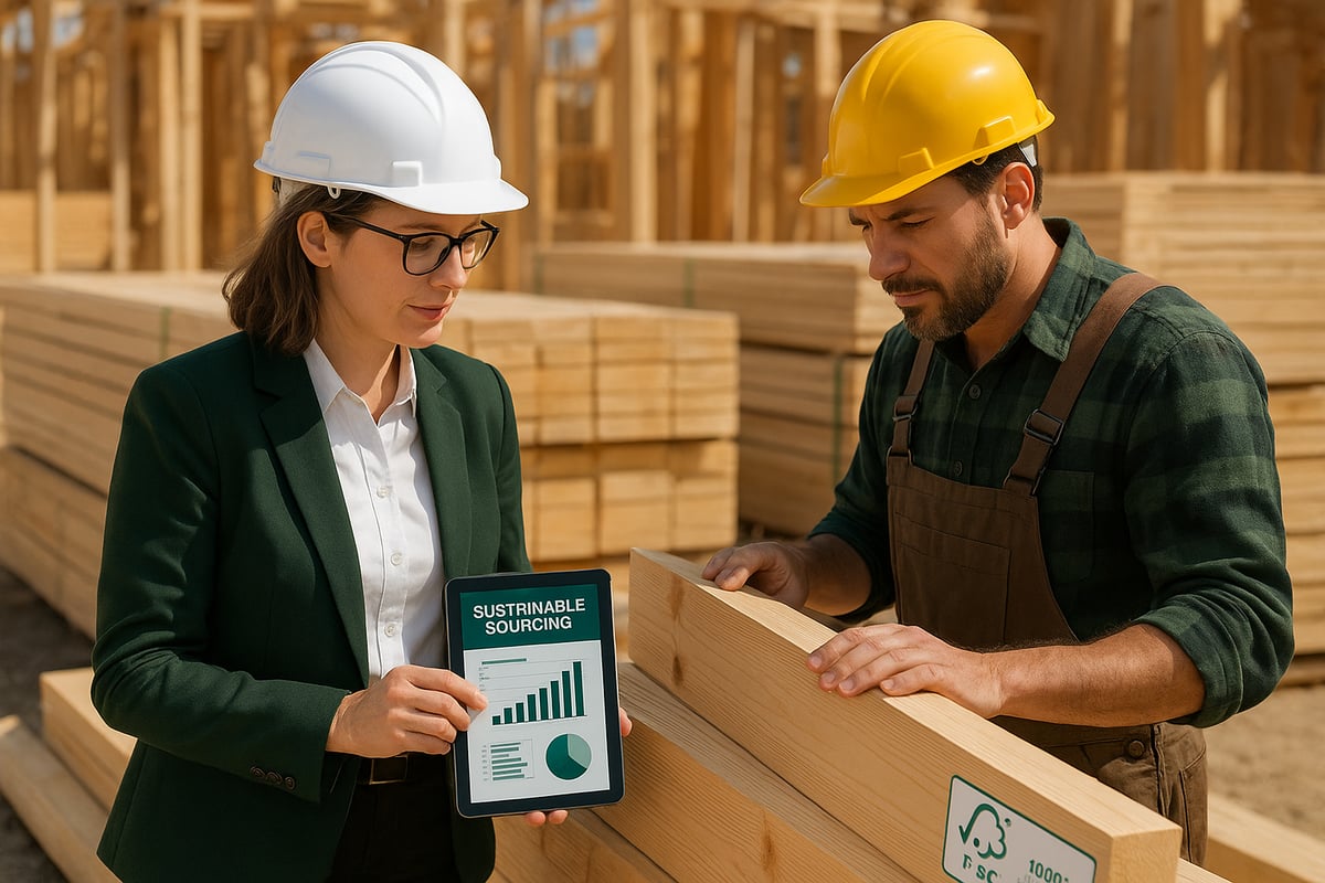 Approvisionnement en bois durable : meilleures pratiques pour les designers, constructeurs et propriétaires