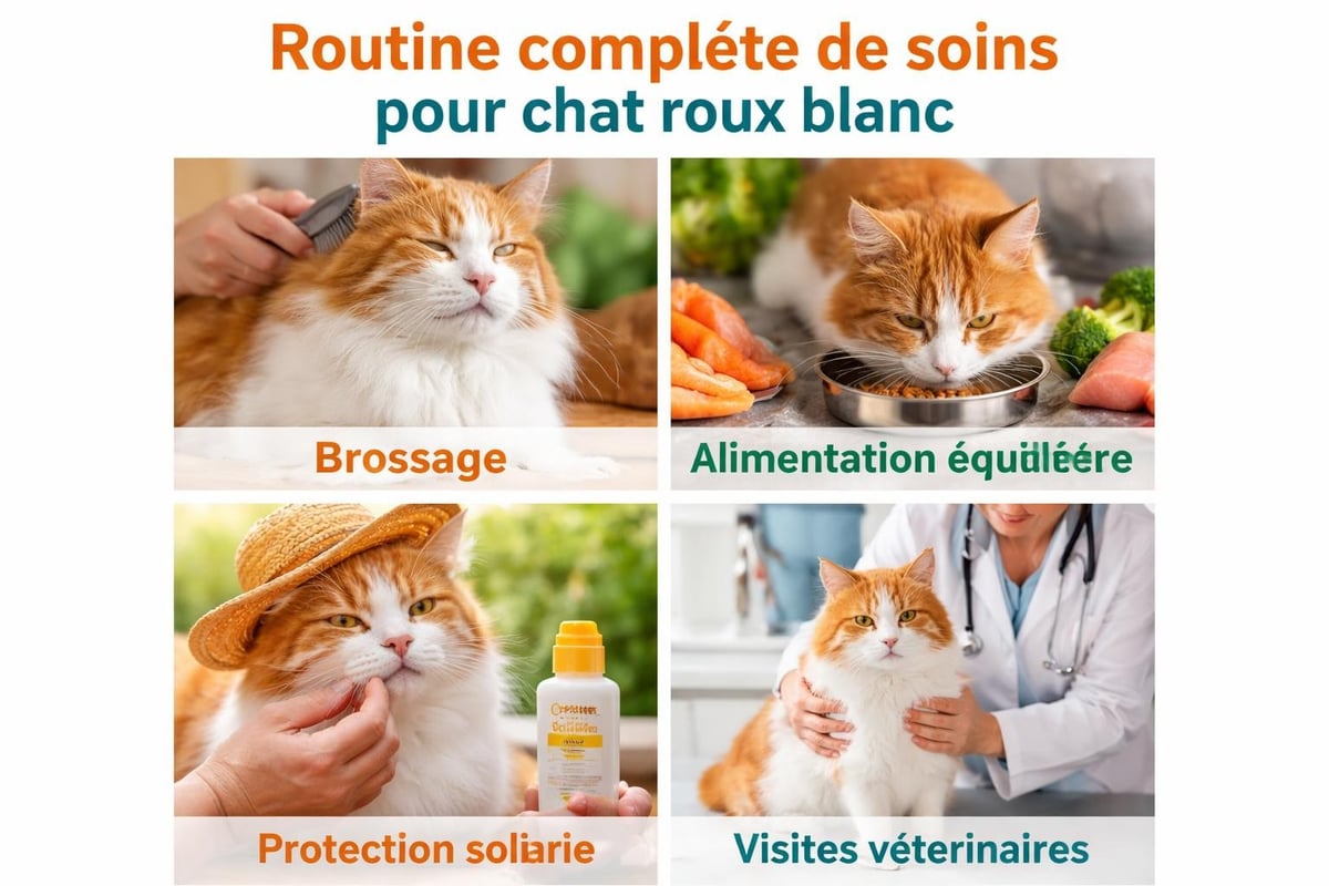 Pawtounes - Chat Roux Blanc : Tout Savoir sur cette Robe Unique - Soins chat roux blanc