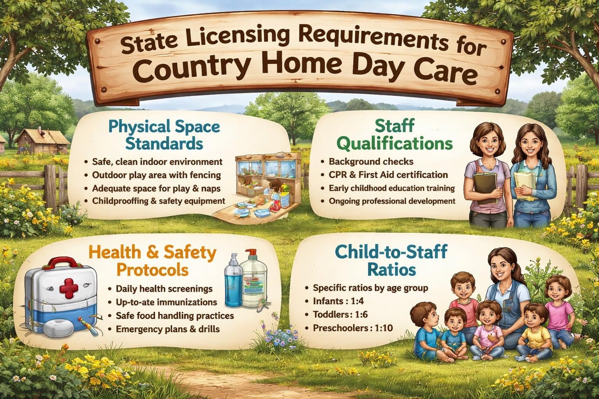 Licensing requirements for home day care
