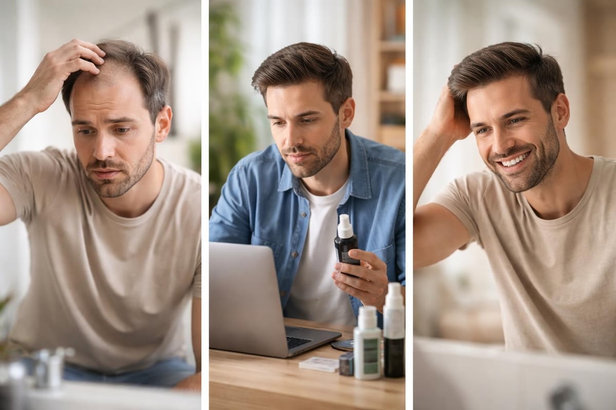 Psychological journey with hair loss