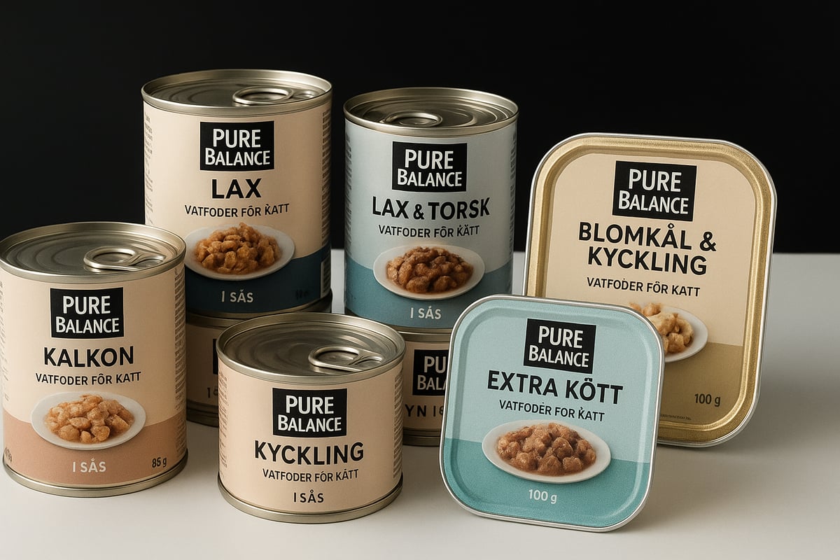 Pure Balance våtfoder – Receptöversikt & betyg