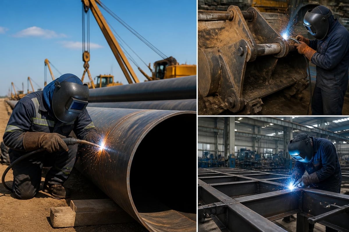 Industrial welding applications