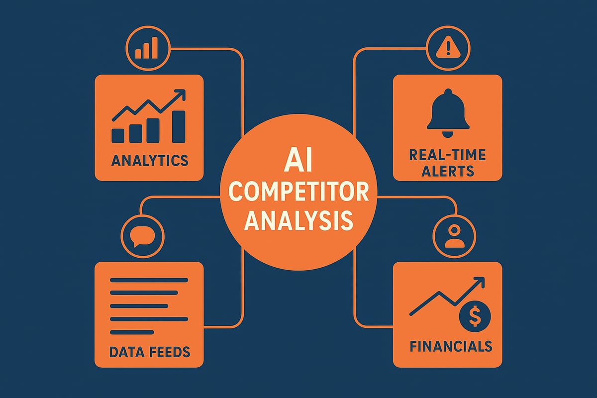 Core Components of AI Competitor Analysis Tools