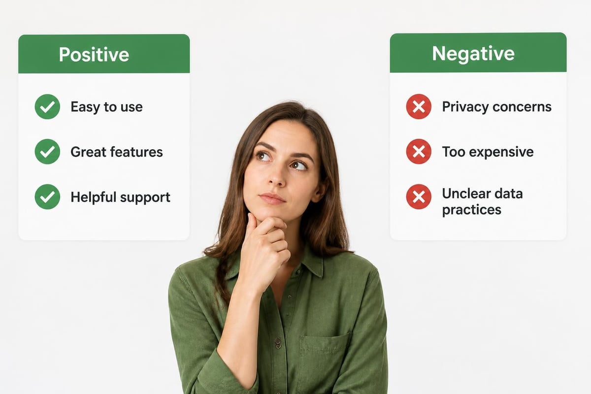 Flo user feedback patterns