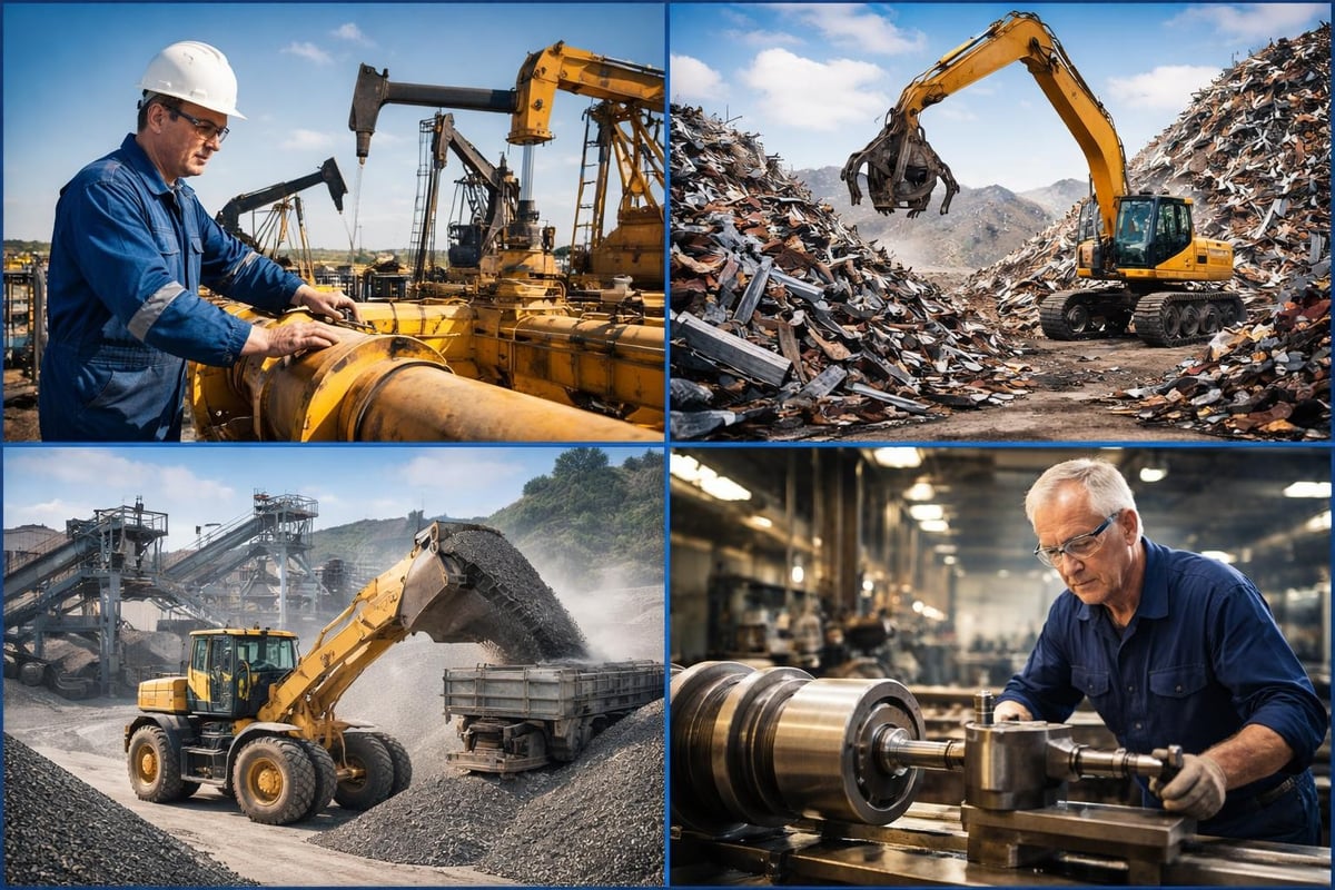 Industrial sectors served