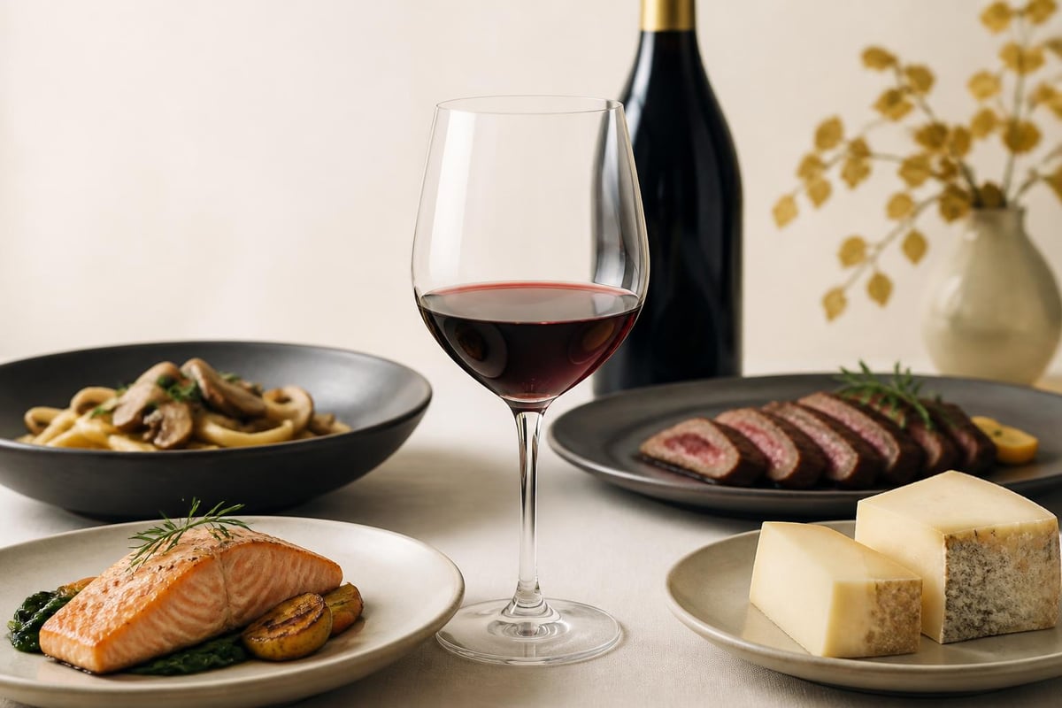 Wine and food pairing