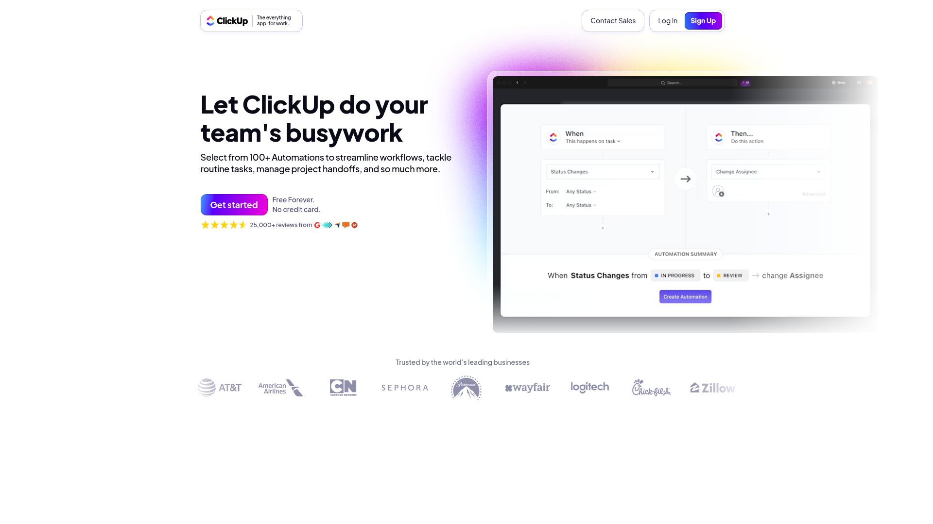 Top 10 Workflow Automation Tools to Boost Productivity in 2025 - ClickUp