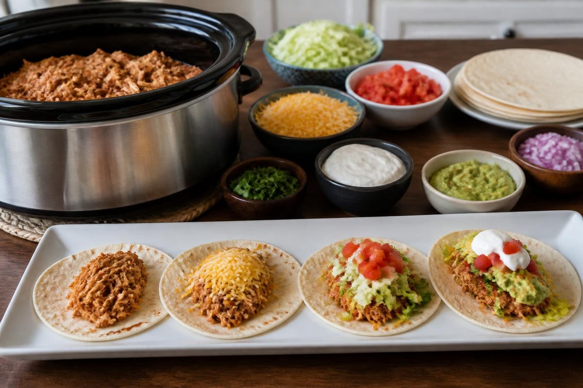 Taco night assembly