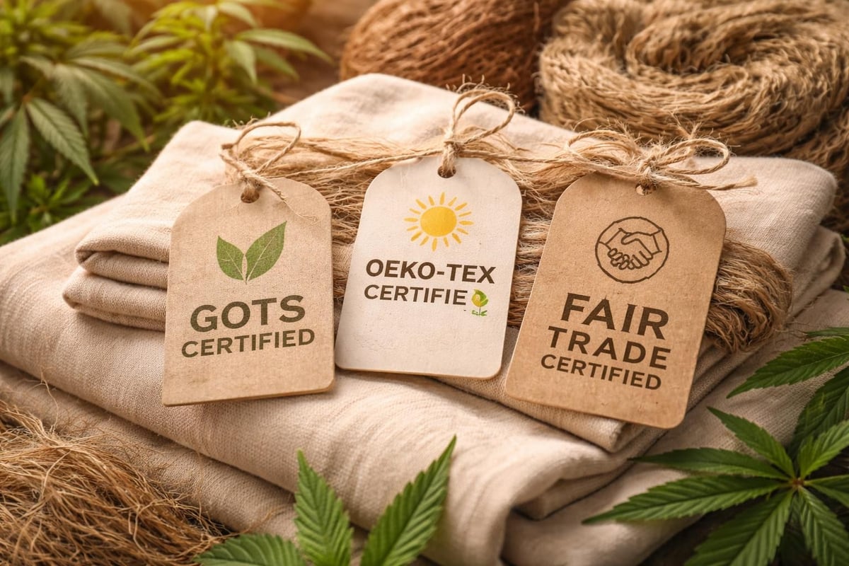 Hemp clothing certifications
