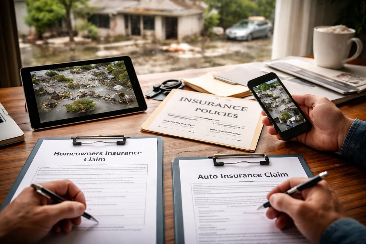 Disaster claim coordination