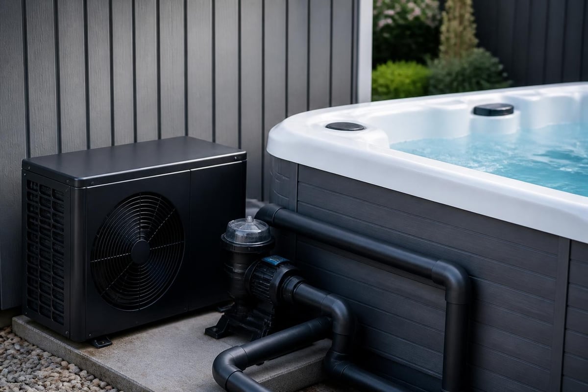 Cold jacuzzi temperature control system