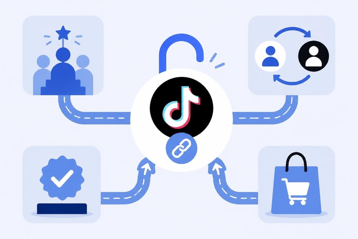 TikTok account eligibility paths