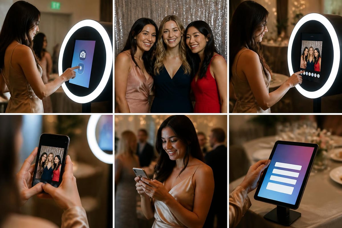 Photo booth workflow process