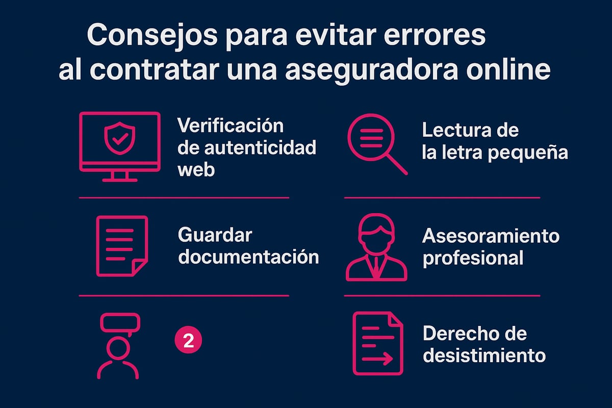 Consejos prácticos para evitar errores al contratar online