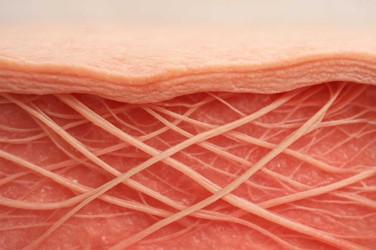 What is collagen and why is it important for the skin?