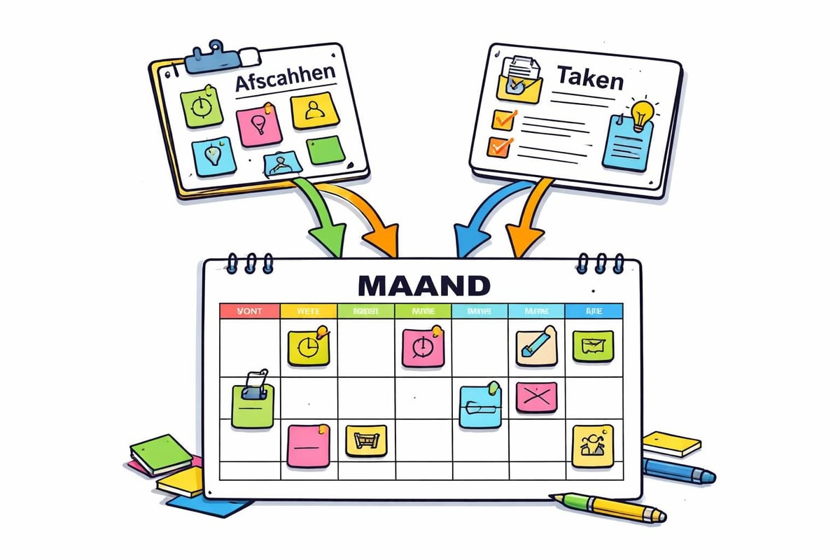 Maandplanning workflow