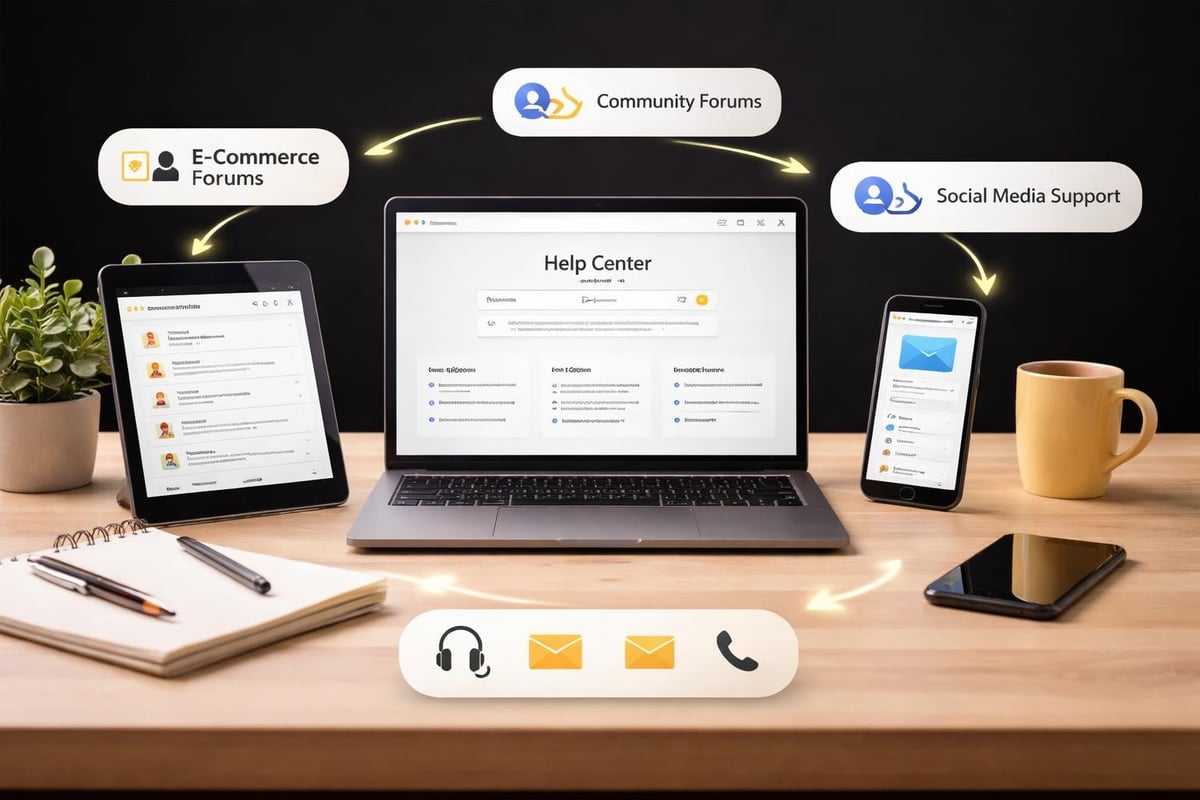 Multi-channel support ecosystem