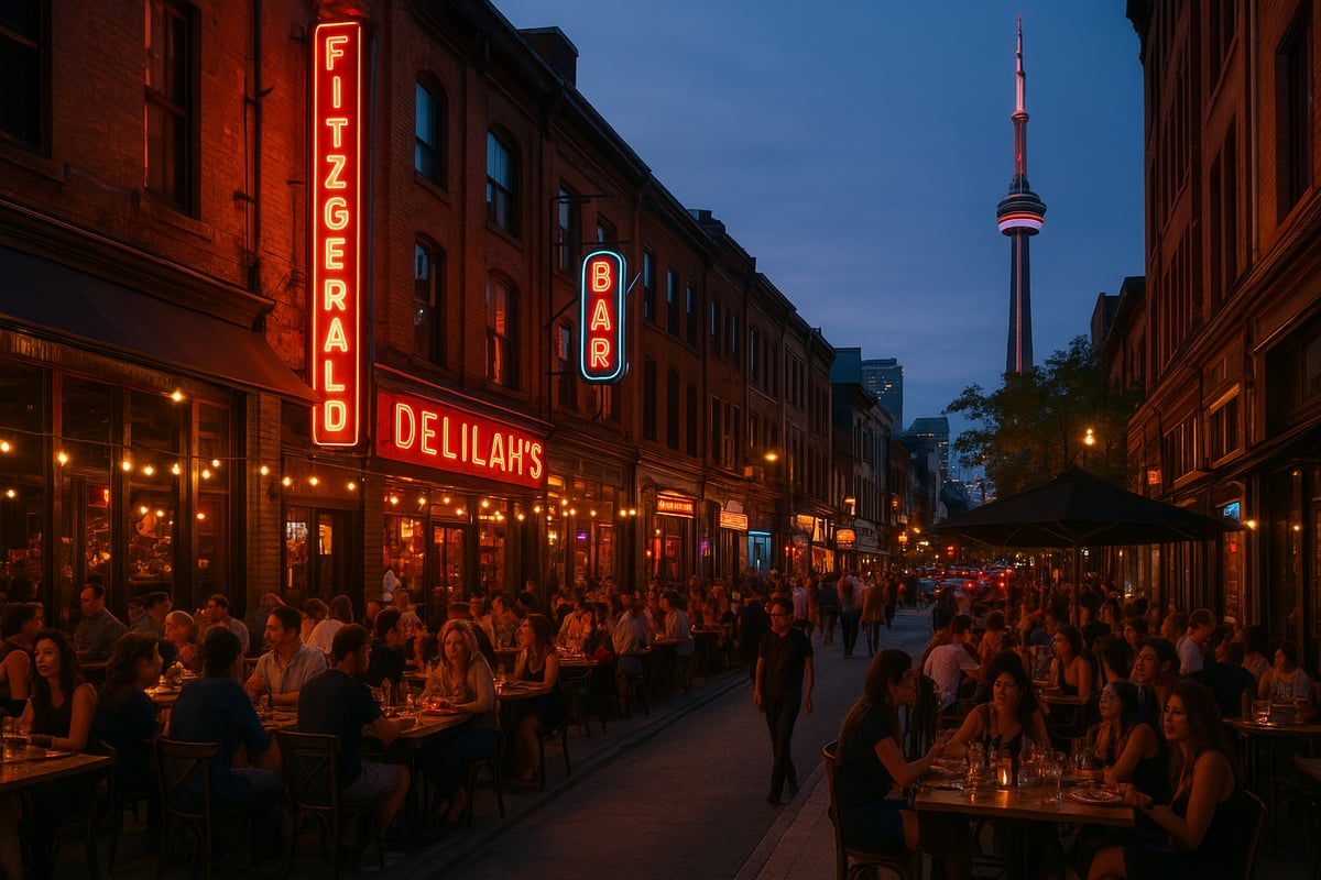 Toronto’s Vibrant Food & Nightlife Scene Near Top Adventure Spots