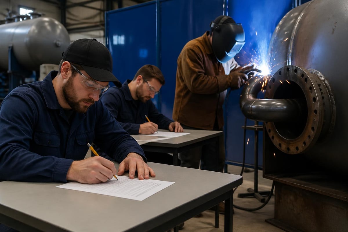 Welding certification process