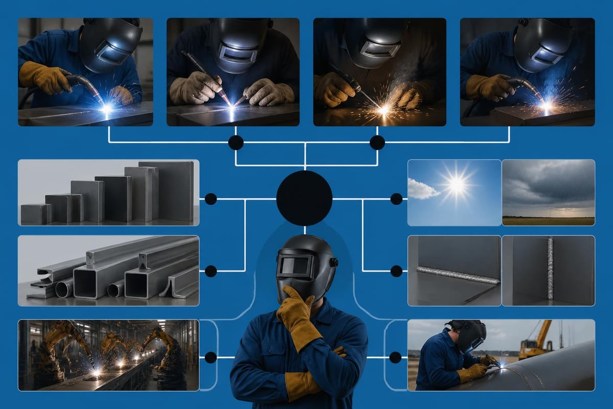 Welding process selection
