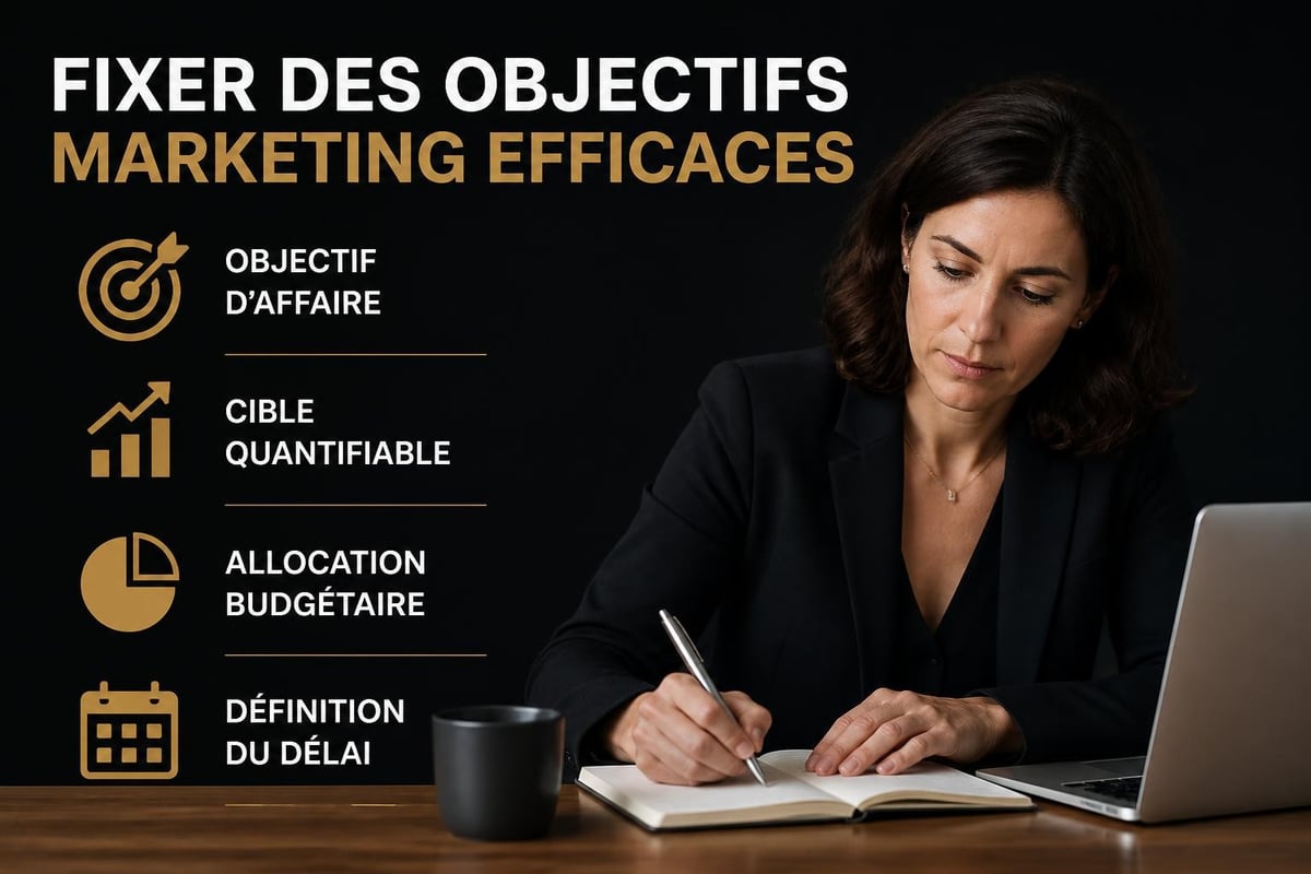 Marketing objectives framework