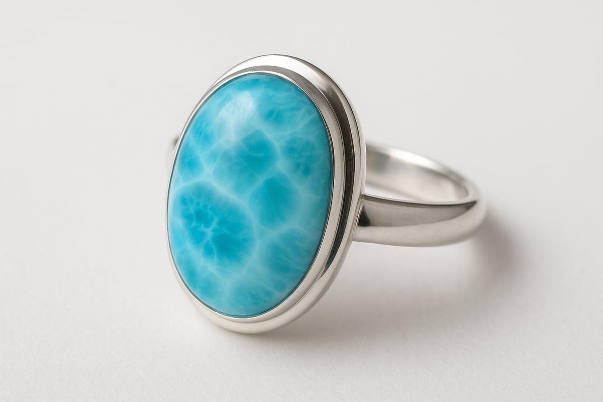 Why Silver is the Perfect Match for Larimar Rings