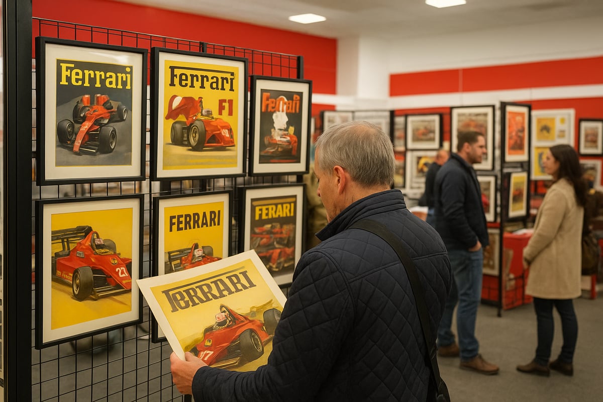 Where to Buy Ferrari F1 Posters in 2026