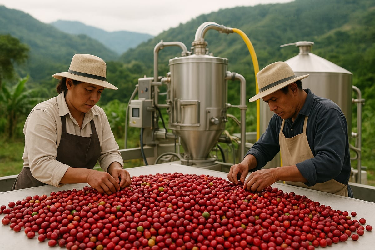 How Colombian Decaf Coffee is Made: Decaffeination Methods Explained