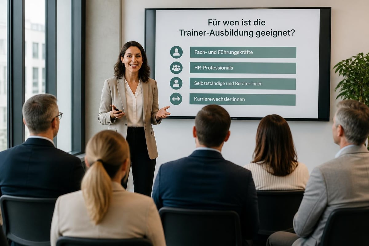 Trainerausbildung Zielgruppen