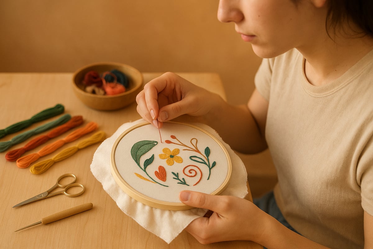 ¿Qué son los bordados manuales y por qué aprenderlos en 2025?